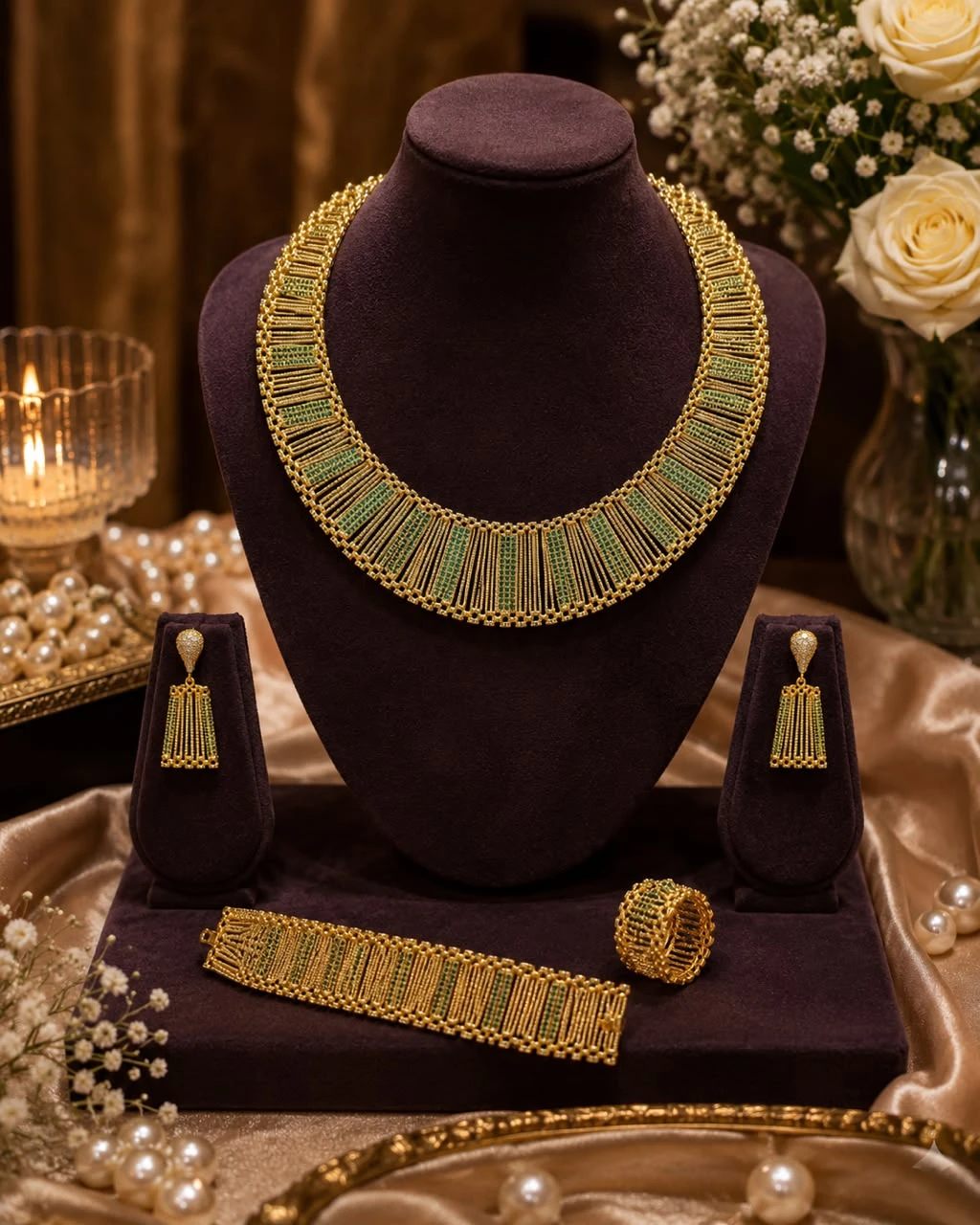 EVARA SWARNA REKHA 18K GOLD PLATED