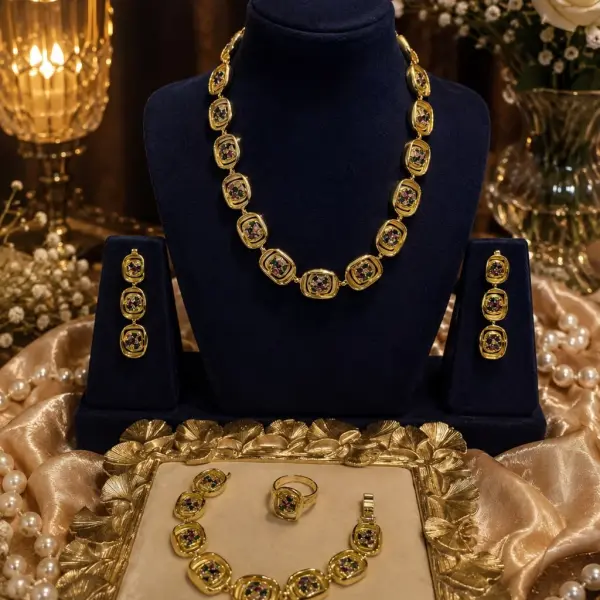 EVARA NOVAA LINK- 18K GOLD PLATED