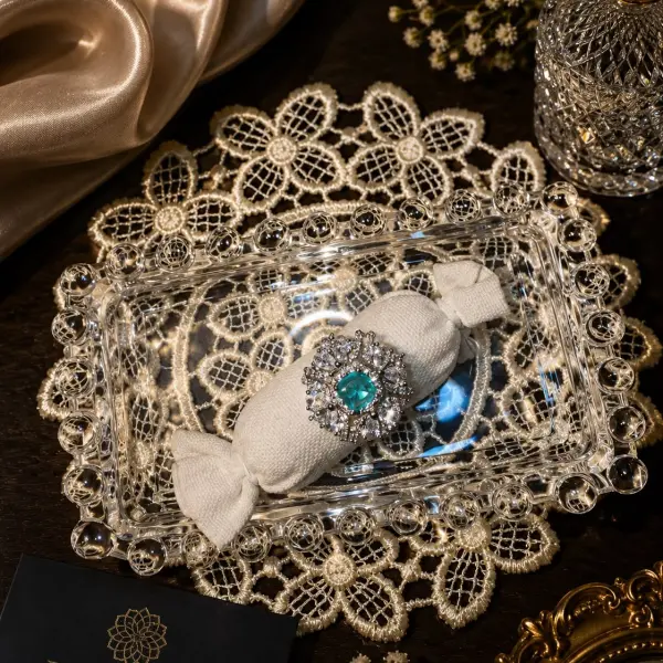EVARA AZUREA SNOWFLAKE RING