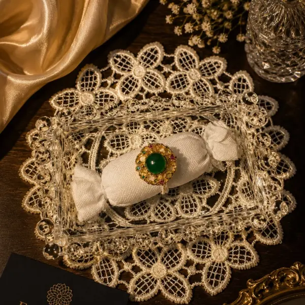 EVARA EMERALD REGALIA RING
