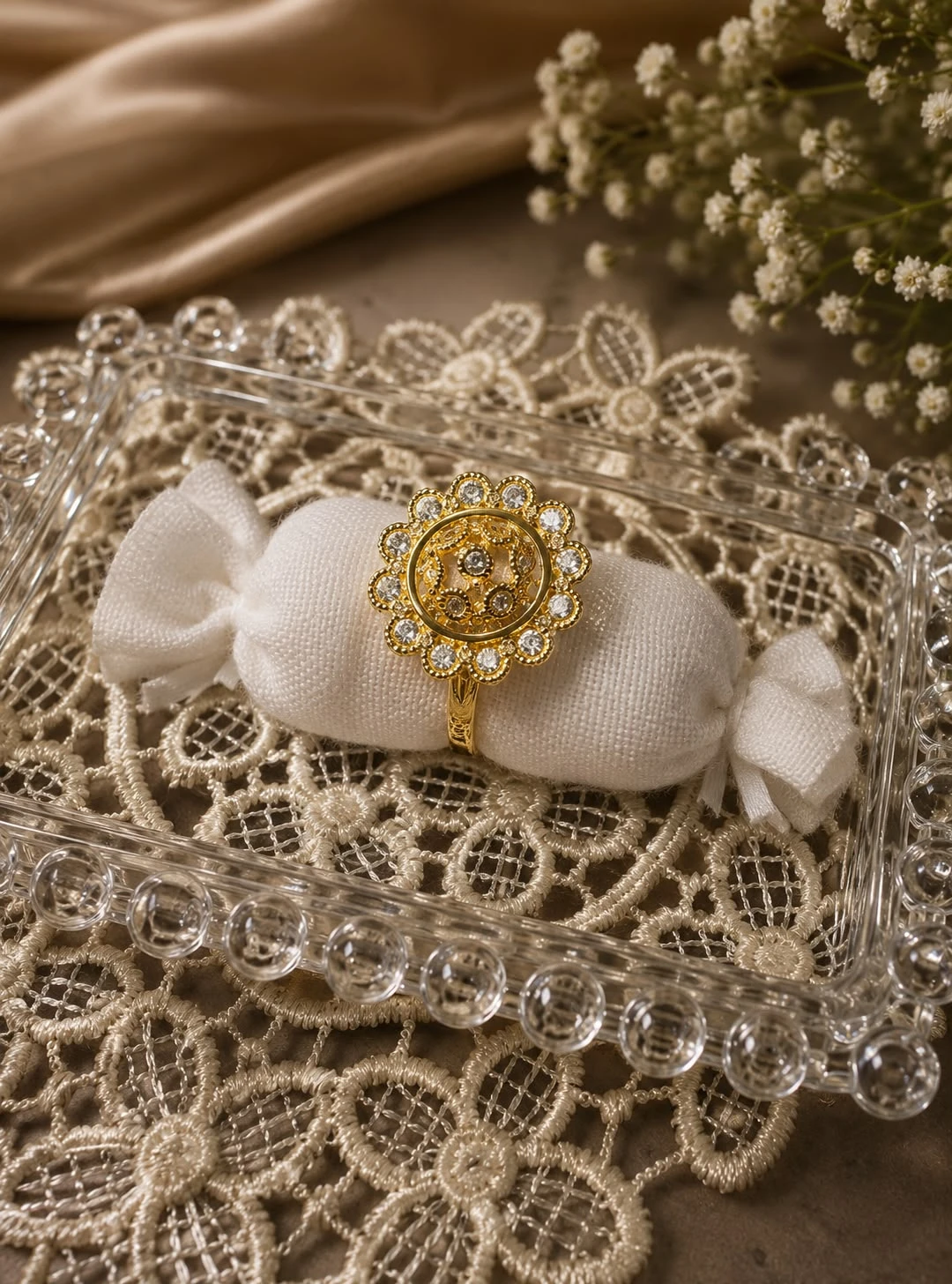 EVARA SOLARA FILIGREE RING