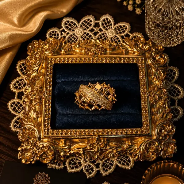 EVARA AURELIA MOSAÏQUE RING